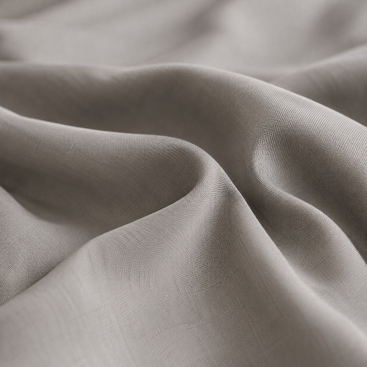 Drap plat en coton lavé uni – détail de la matière