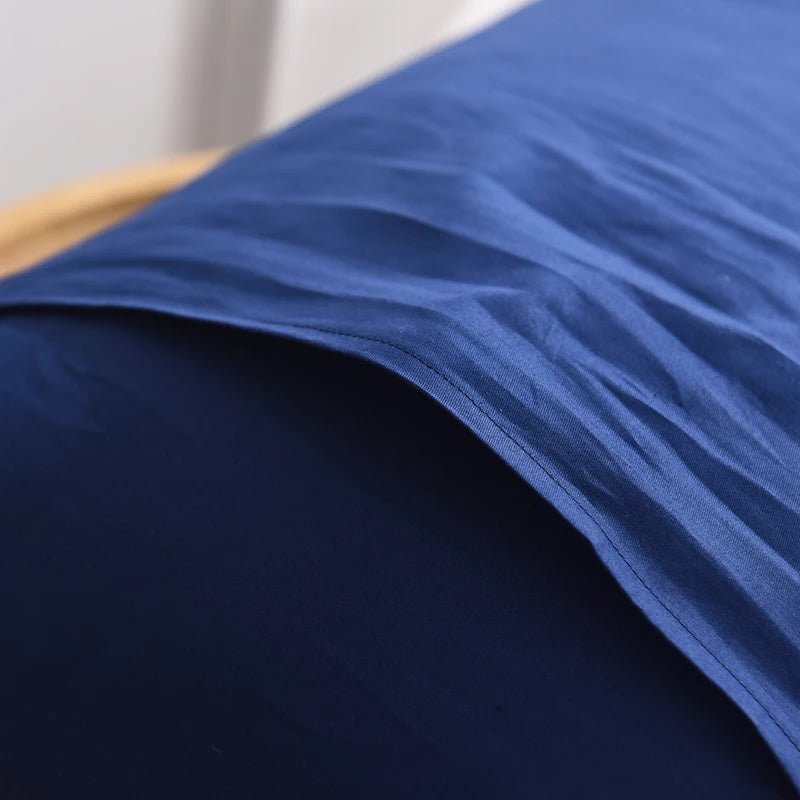 Taie d'oreiller 100% coton 50x70 cm unie – détail de la matière