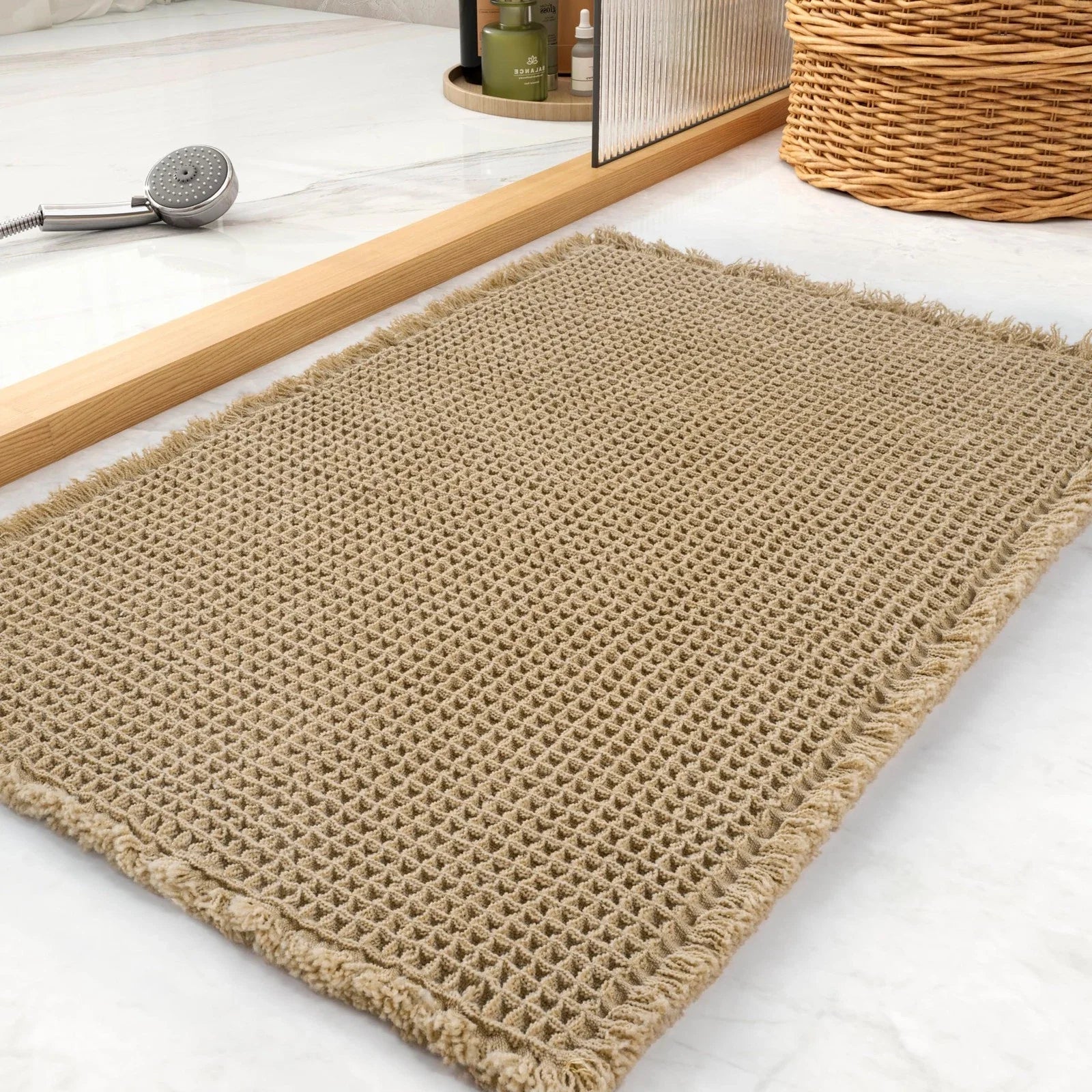 Tapis de bain gaufré antidérapant – vue principale